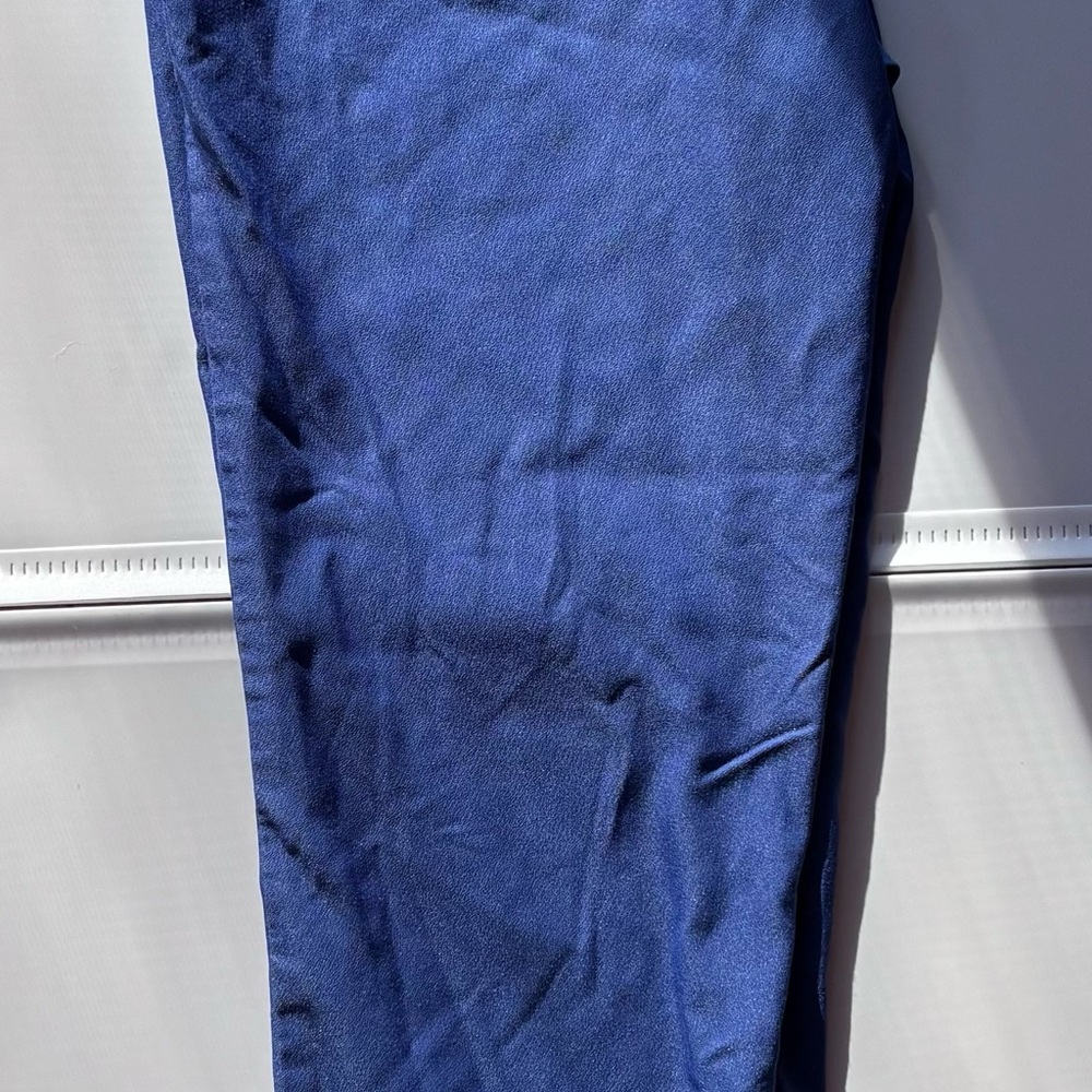 Tribal Deep Blue Ankle Crop Pants